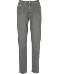 Briglia 1949 - Five-Pocket Zip-Fly Trousers - Lyst