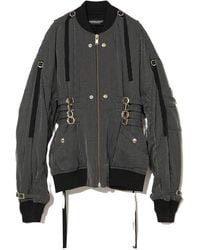 Undercover - Pinstripe Bomber Jacket - Lyst