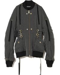 Undercover - Chaqueta Bómber A Rayas Diplomáticas - Lyst