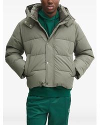 Abercrombie & Fitch - Hooded Puffer Jacket - Lyst