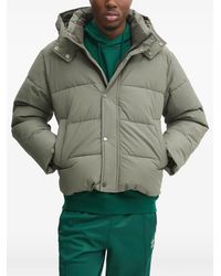 Abercrombie & Fitch - Hooded Puffer Jacket - Lyst