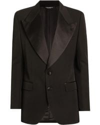 Dolce & Gabbana - サテンラペル ジャケット - Lyst