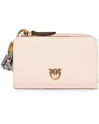 Pinko - Love Birds Leather Wallet - Lyst