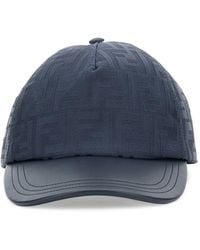 Fendi - Ff Jacquard Baseball Cap - Lyst