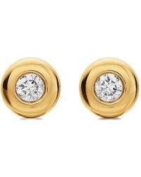David Yurman - Bezel Set Stud Earrings - Lyst