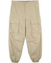 Save The Duck - Pantalones cargo acolchados - Lyst