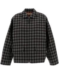 Marni - Check-Pattern Zip-Up Jacket - Lyst