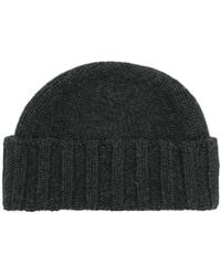 Drumohr - Kaschmir-Beanie Mit Zopfmuster - Lyst