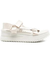 Pedro Garcia - Touch-Strap Platform Sandals - Lyst