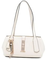 Guess - Brooke Charm-Pendant Shoulder Bag - Lyst