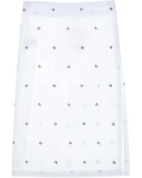 Rier - Midi-Jurk Met Bloemenprint - Lyst