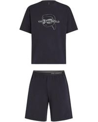 KARL LAGERFELD - Pyjama À Logo - Lyst