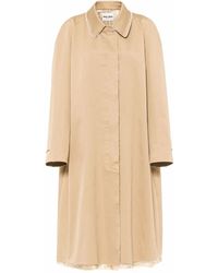 Miu Miu - Single-breasted Chino Coat - Lyst