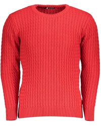 U.S. Grand - Cable-Knit Elbow-Patch Jumper - Lyst