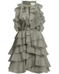 Aje. - Cleo Ruffled Mini Dress - Lyst