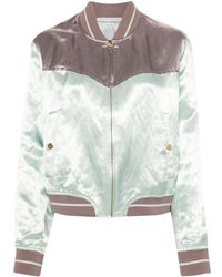Palm Angels - Embroidered-logo Bomber Jacket - Lyst