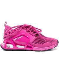 Palm Angels - Palm Web Low-Top Sneakers - Lyst
