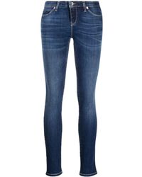 Emporio Armani - Mid-rise Skinny Jeans - Lyst