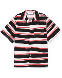 MSGM - Striped Shirt - Lyst