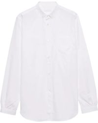 Prada - Popeline Overhemd - Lyst