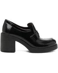 Tory Burch - 65Mm Classic Lug Loafers - Lyst