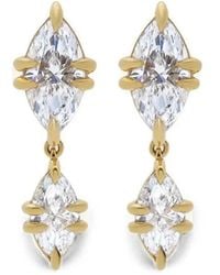 Jewels Aficionado - Celestia Diamond Drop Earrings - Lyst