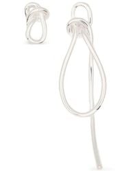 Completedworks - Pendientes Thread Con Detalle De Nudo - Lyst