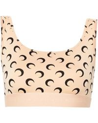 Marine Serre - Moon Sport Bra - Lyst