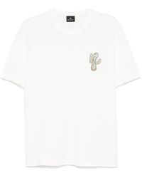 Paul Smith - Crewneck Logo T-Shirt - Lyst