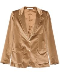 Tagliatore - Velvet Patch-Pocket Blazer - Lyst