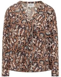 Ba&sh - Onada Buttoned-Printed Shirt - Lyst