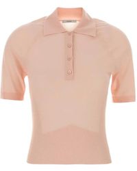 Givenchy - Short-Sleeve Wool Polo Shirt - Lyst