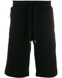Dolce & Gabbana Pantalones cortos de deporte con cordones - Negro