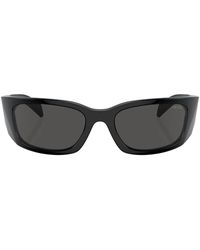 Prada - Prada Pr A14S Rectangular Frame Sunglasses - Lyst