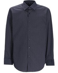 BOSS - Polka Dot-Patterned Shirt - Lyst