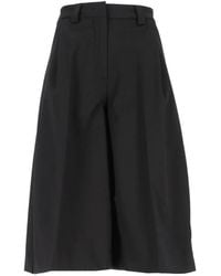 Thelatest - E-Dakota Pleated Wide-Leg Trousers - Lyst