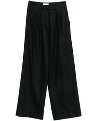 PT Torino - Frankie Pleated Wide-Leg Trousers - Lyst