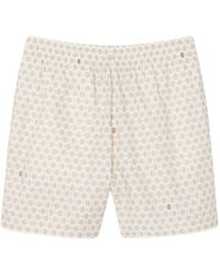 Lacoste - Tennis-Print Shorts - Lyst
