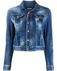 dsquared2 denim jacket womens