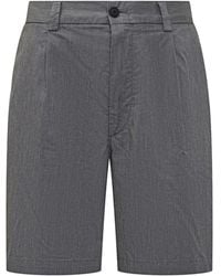 BOSS - Pinstripe Tailored Shorts - Lyst