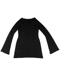 Chrome Hearts - Mesh Flare-Sleeve Mini Dress - Lyst