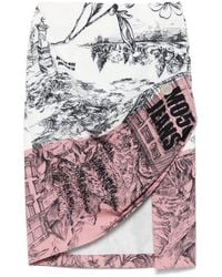 Moschino - Classic Silhouette Skirt With Timeless Design - Lyst