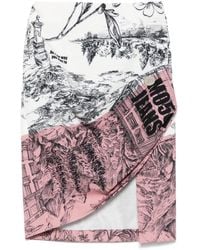 Moschino - Polyester Skirt - Lyst