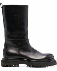 Officine Creative - Wisal Pull-on Leather Boots - Lyst