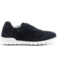 Kiton - Slip-on Suede Sneakers - Lyst