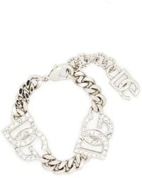 Dolce & Gabbana - Crystal Bracelet - Lyst