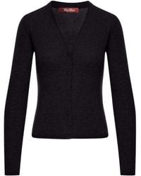 Max Mara - Cardigan Potus Con Scollo A V - Lyst