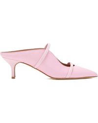 Malone Souliers - 45Mm Maureen Leather Double-Strap Mules - Lyst