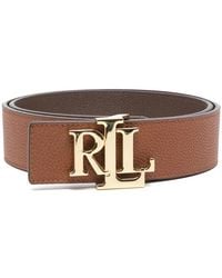 Ralph Lauren - Logo-Buckle Belt - Lyst
