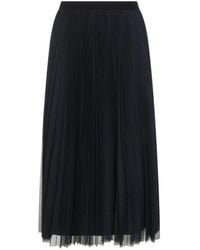 Fabiana Filippi - Tulle Plisse Skirt - Lyst